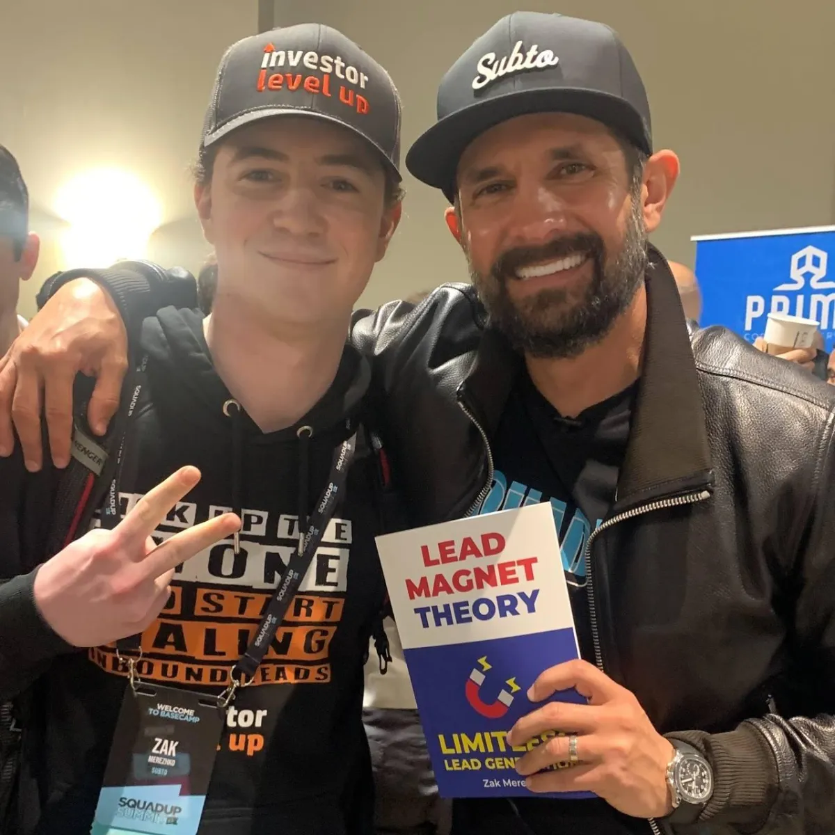 Zak Merezhko, Investor Level Up, Lead Magnet Marketing 