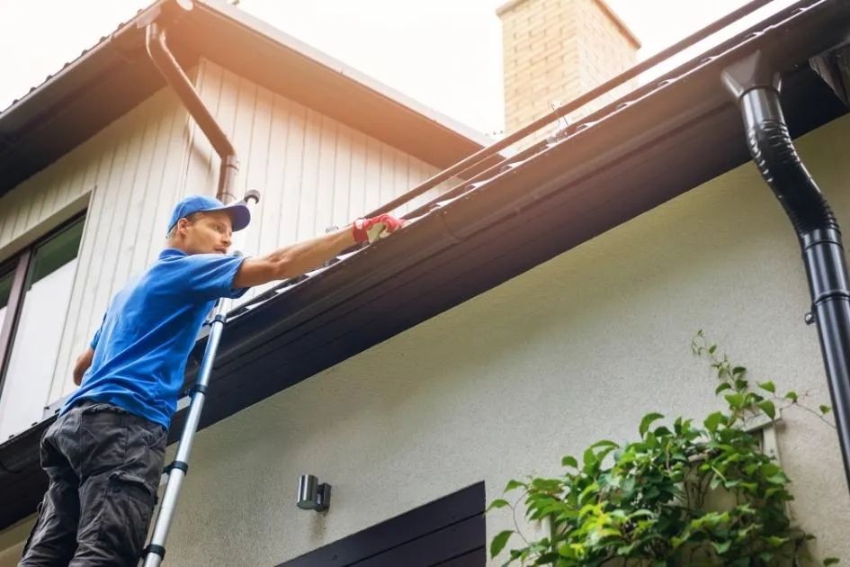 New 5K and 6K gutter replacement on a Bellingham, WA home for water protection