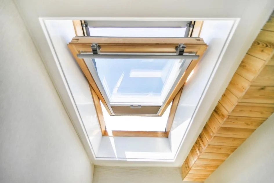Skylight installation on a Bellingham, WA home to bring in natural light