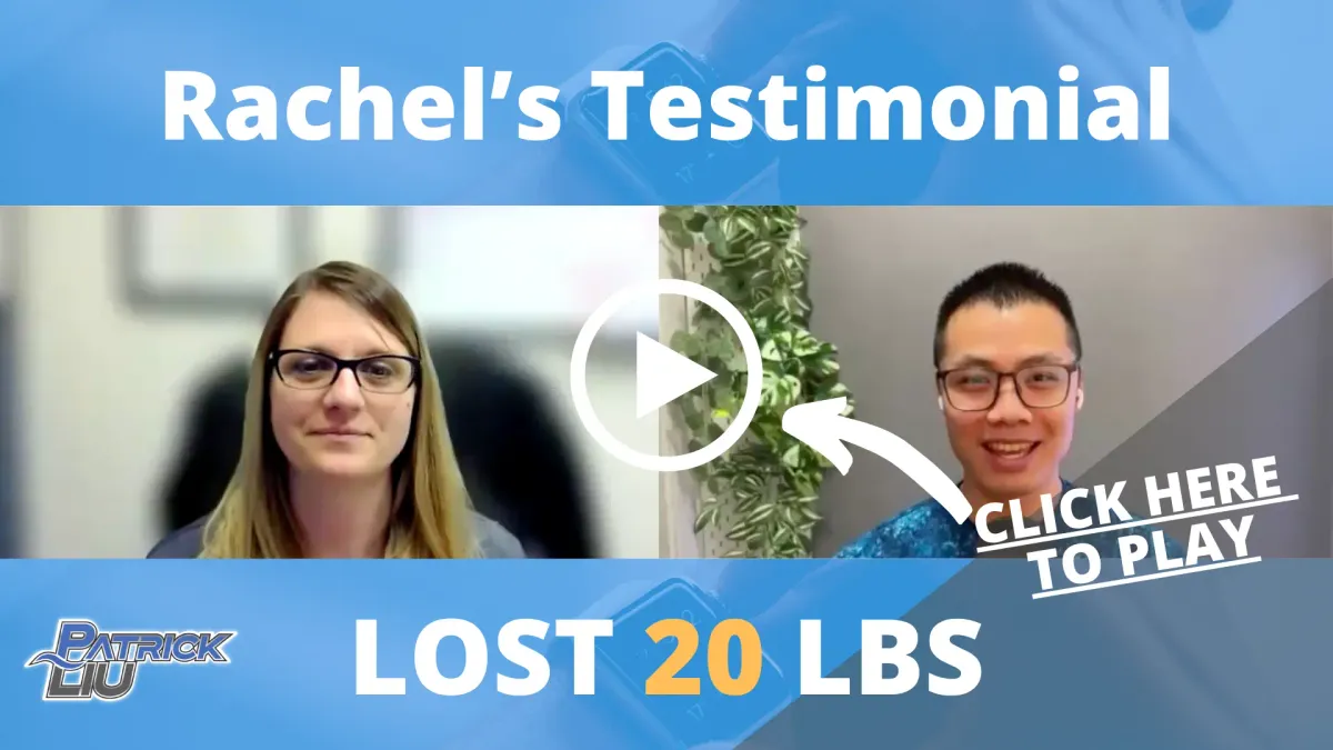 Rachel's Testimonial lost 22 lbs with Coach Patrick Liu