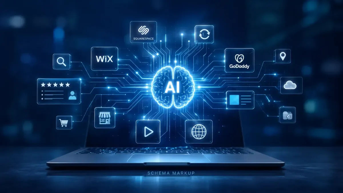 AI Visibility for Local Businesses: Wix, Squarespace, GoDaddy