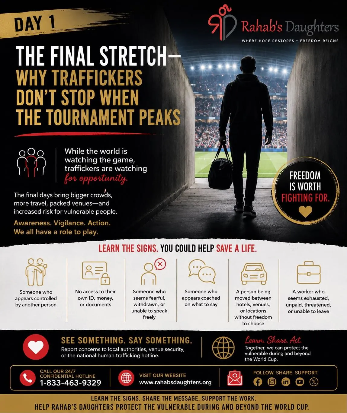 Why Traffickers Don’t Stop