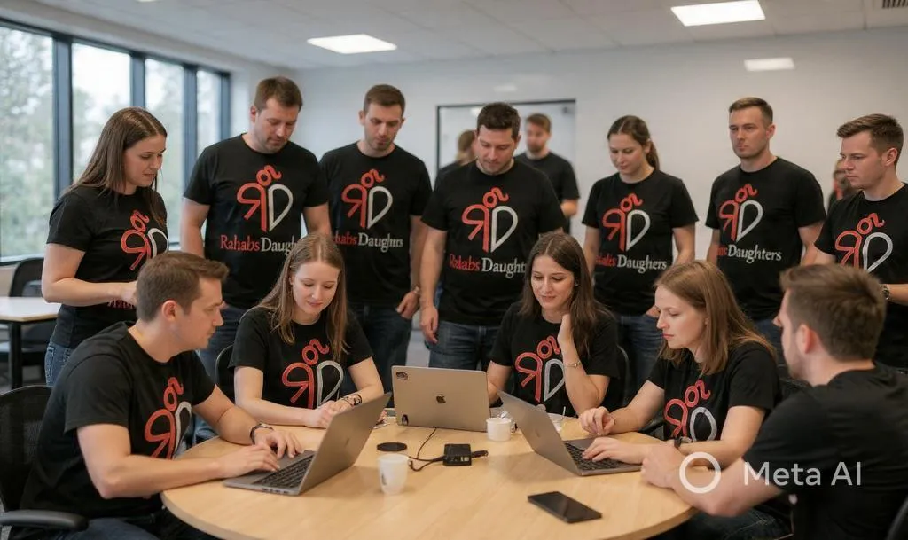 Volunteers working together in a UK community project