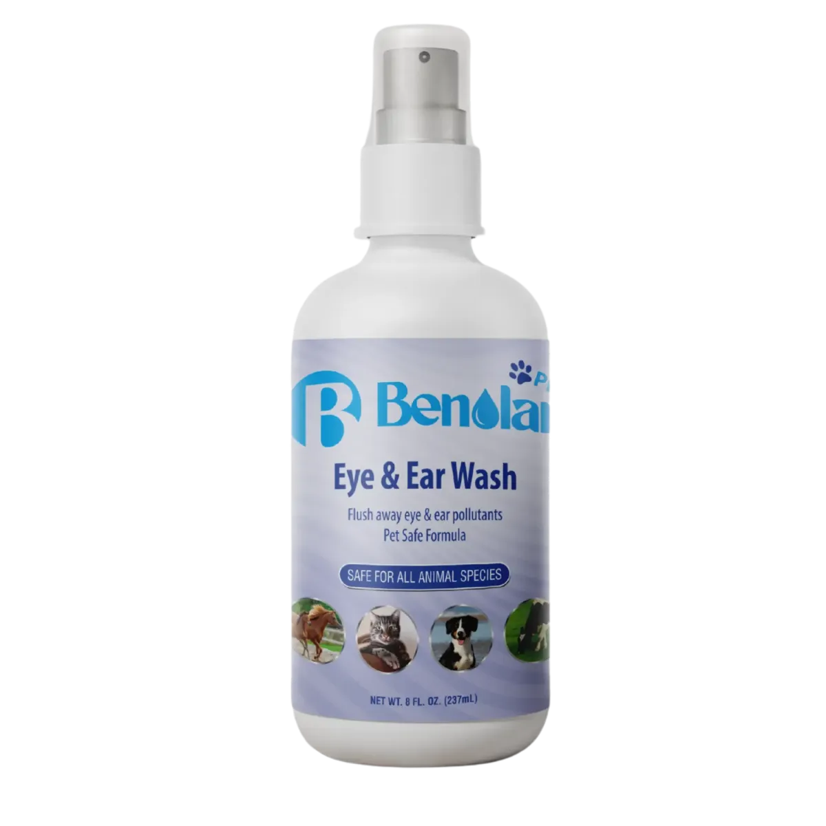 Bottle of Benolar next to its packaging