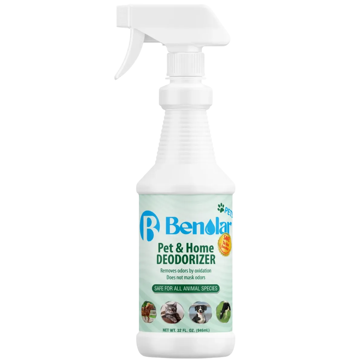 Bottle of Benolar next to its packaging