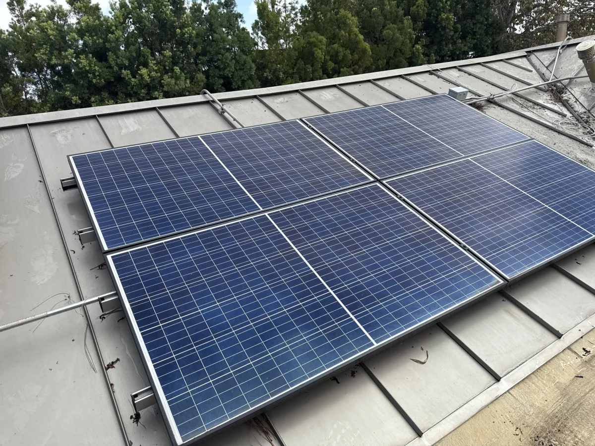 Dirty Solar Panels
