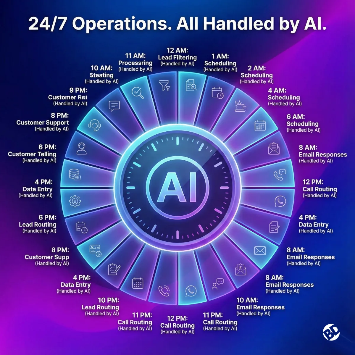 AI Automation to improve your service business worflow