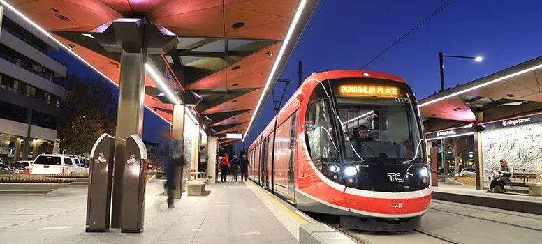 Light Rail Stations, Canberra