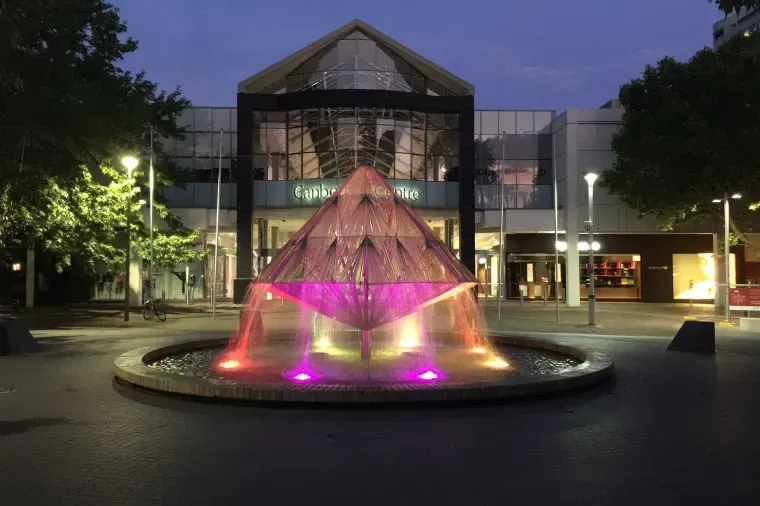 Canberra Times Fountain, Canberra