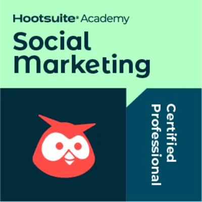 Hootsuite Social Marketing Certificate