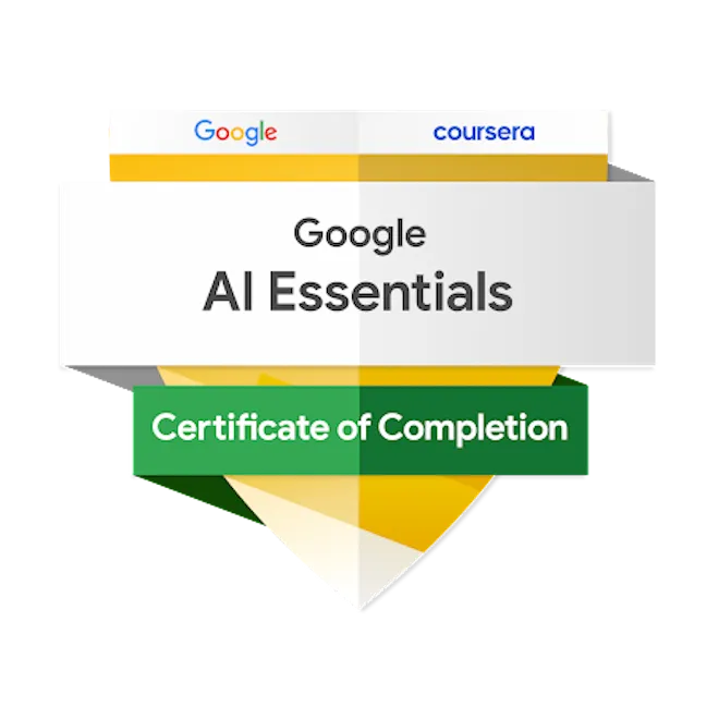 Google AI Essentials Certification