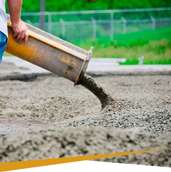 graphene concrete pouring process