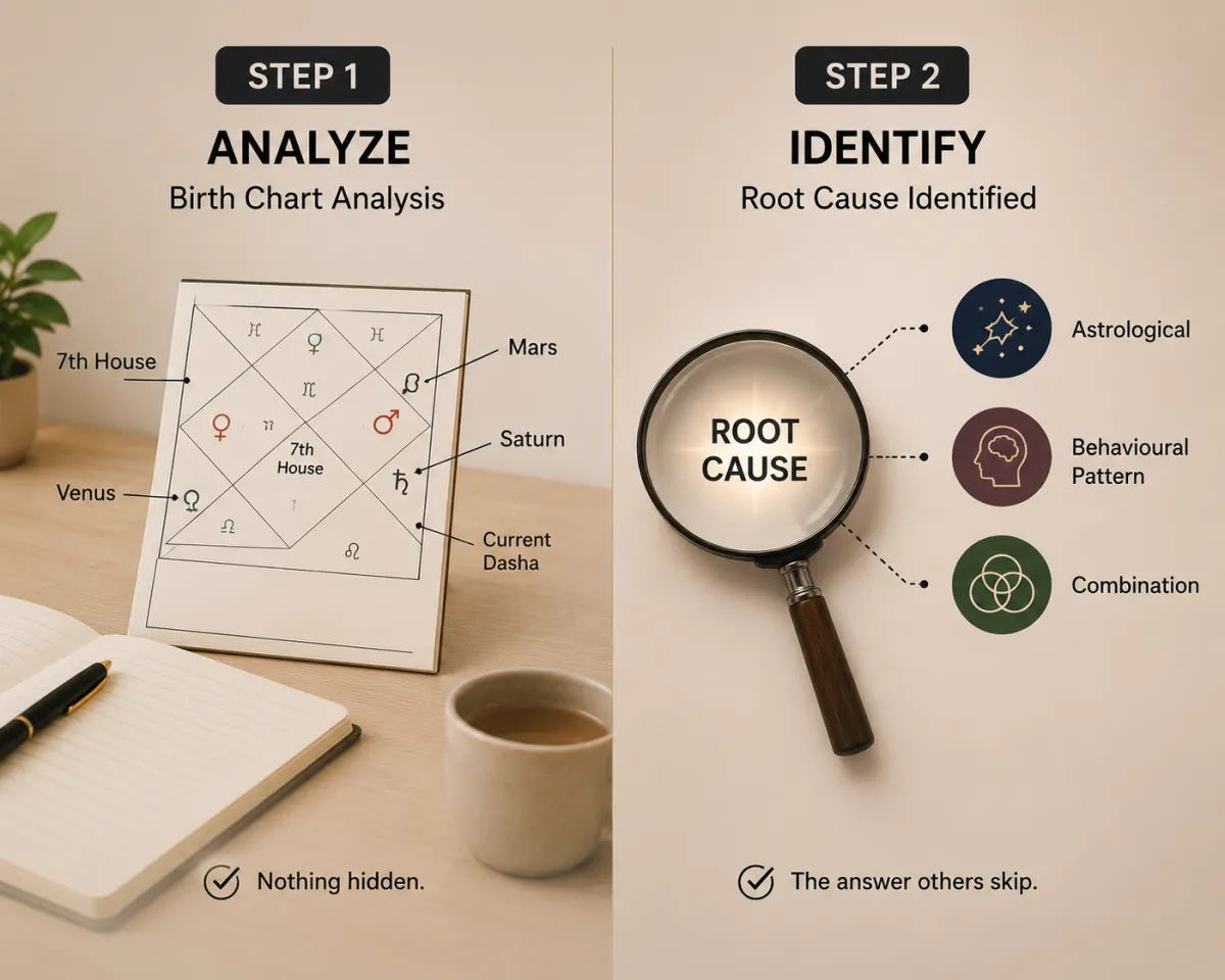 Steps 1–2 — Analyze and Identify