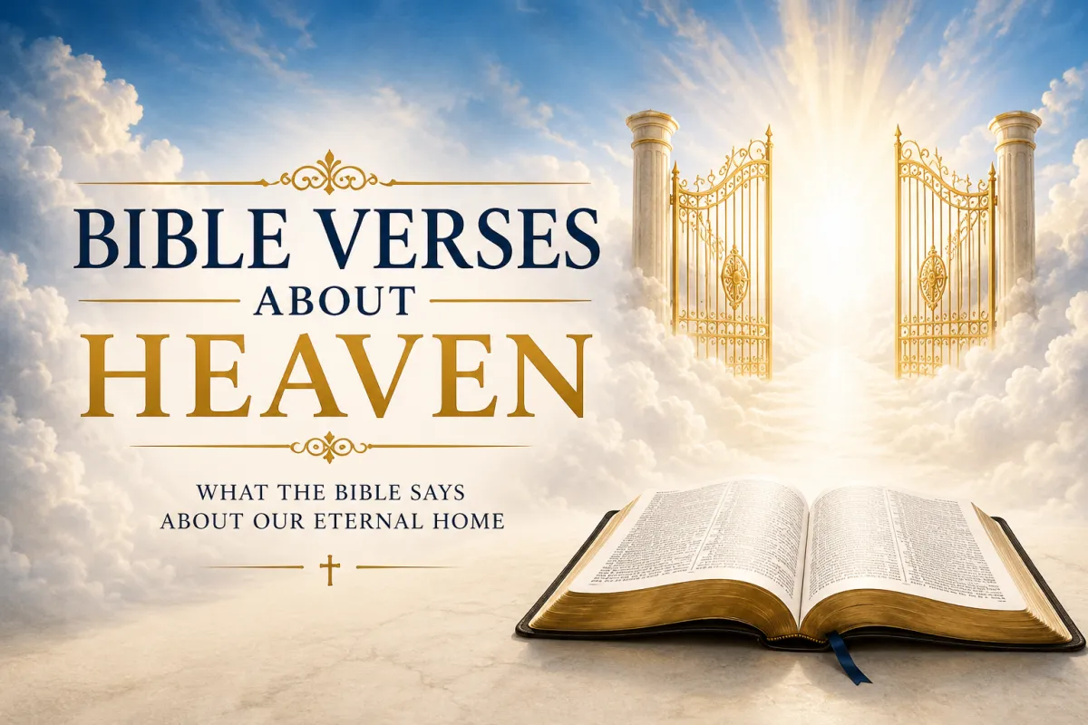 Bible Verses About Heaven cover photo