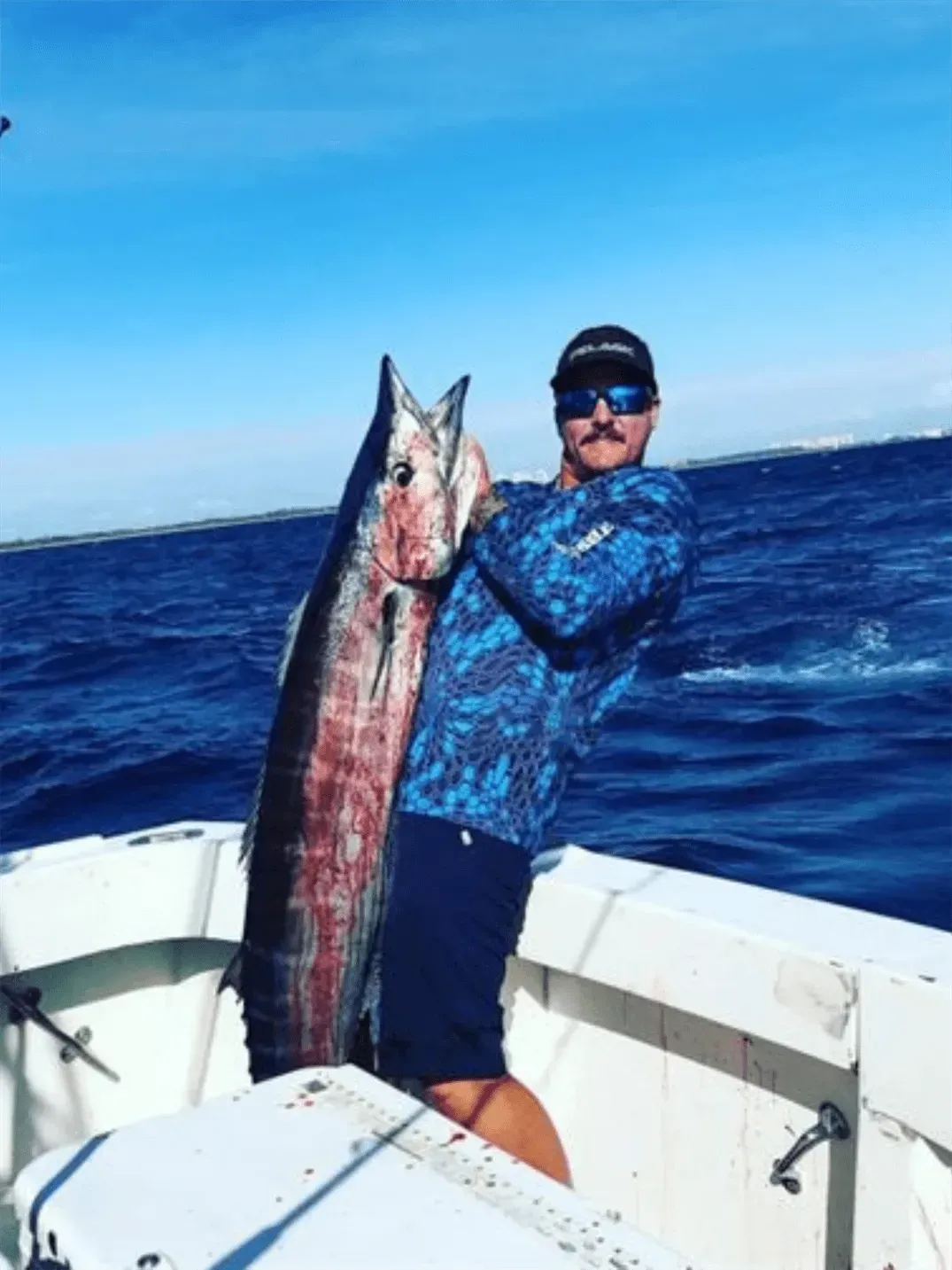 sailfish caught on a deep sea charter in Pompano Beach