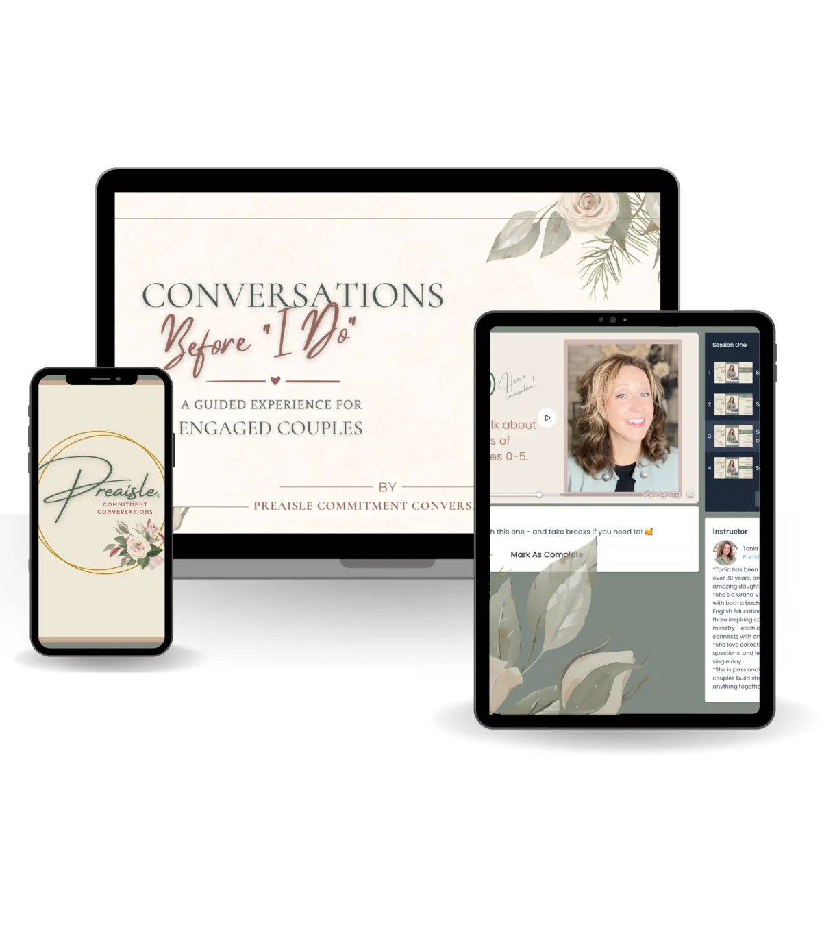 Conversations Before ‘I Do’ is a guided premarital experience featuring 32 intentional conversations across 13 essential topics designed to help you build clarity, connection, and confidence before you begin your marriage.