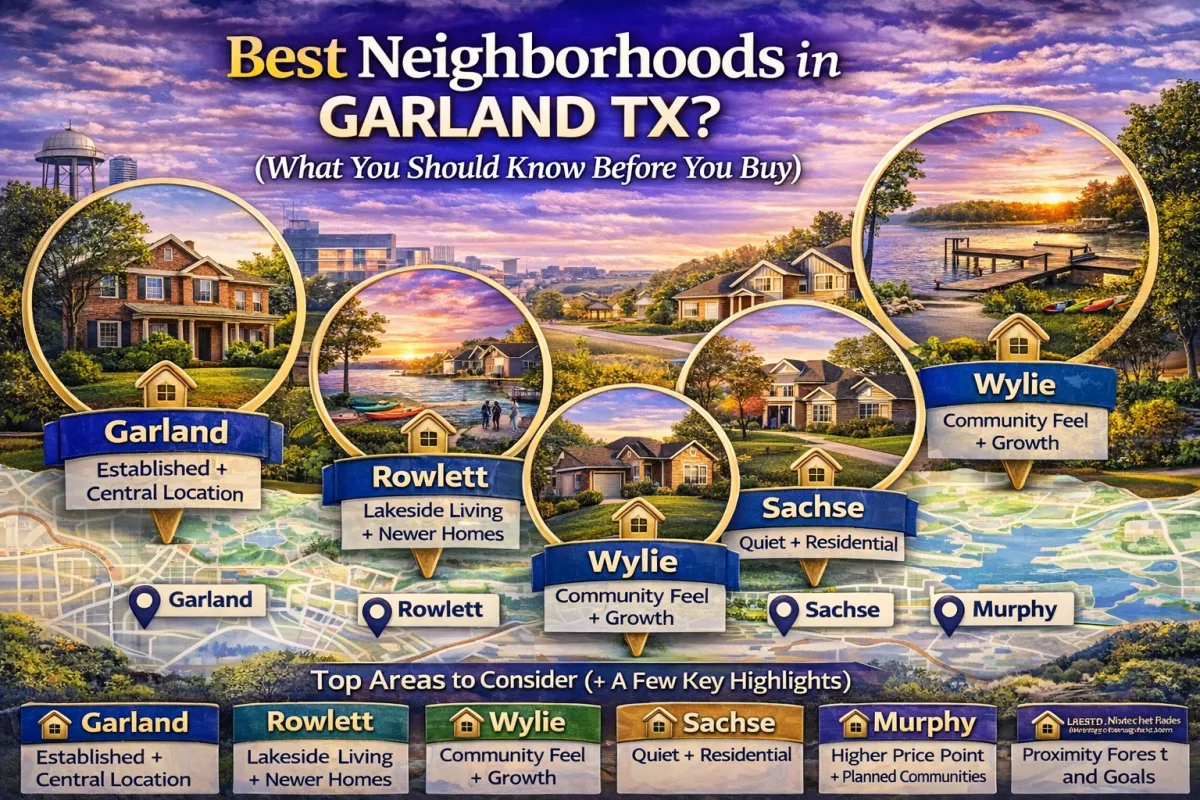 Best Neighborhoods in Garland TX
