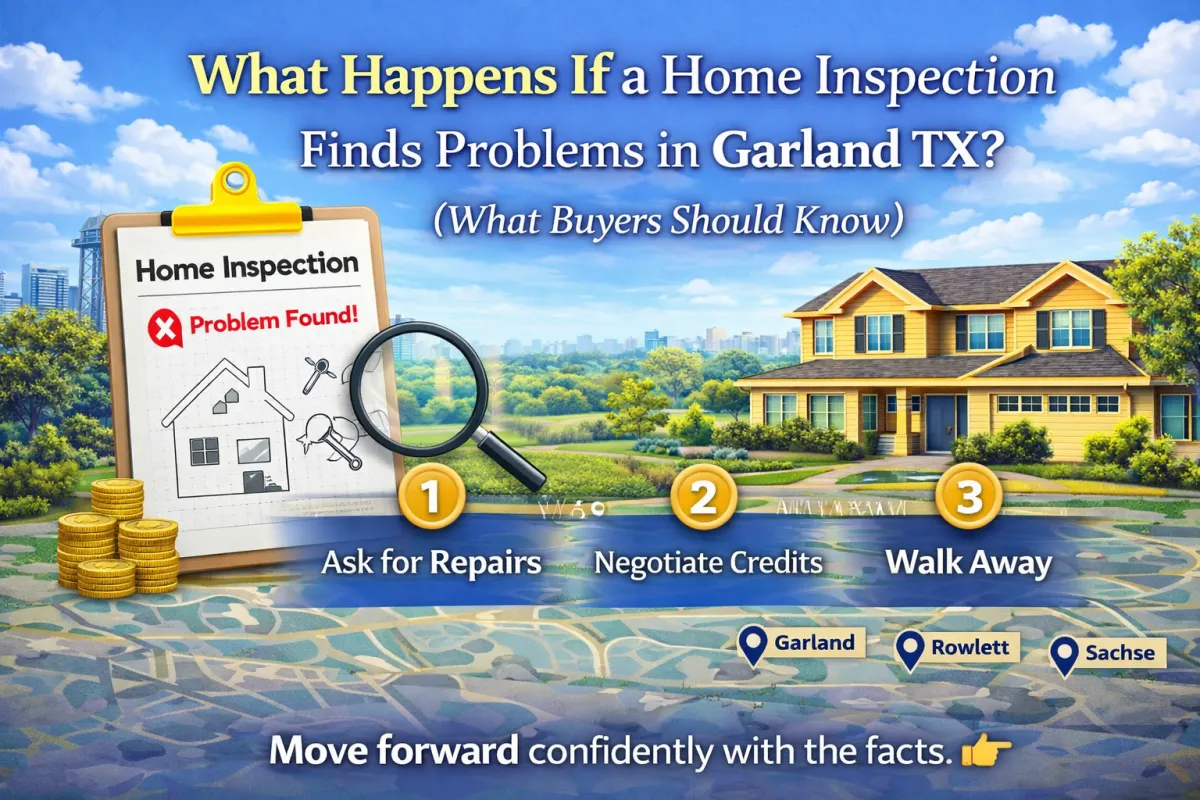 What happens is home inspection finds problems