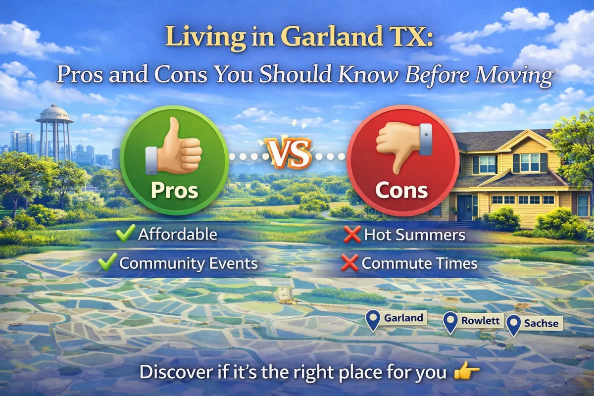Living in Garland - Pros and Cons