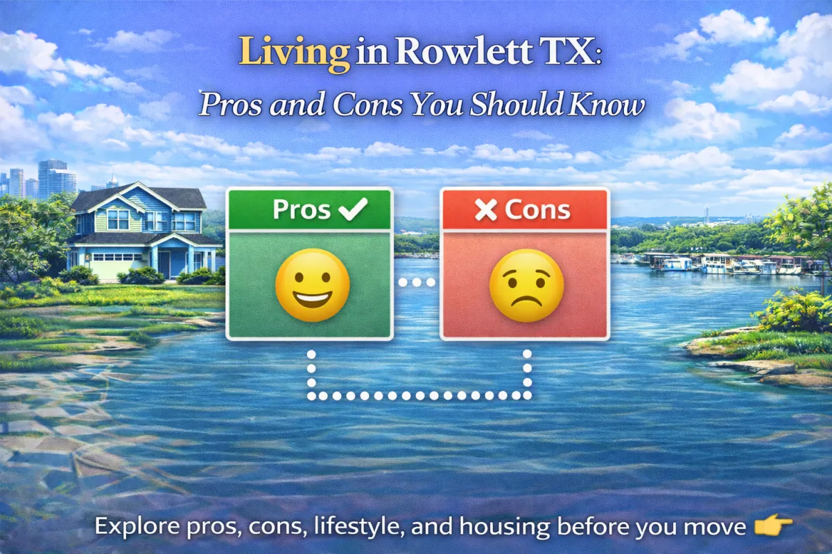 Living in Rowlett - Pros and Cons