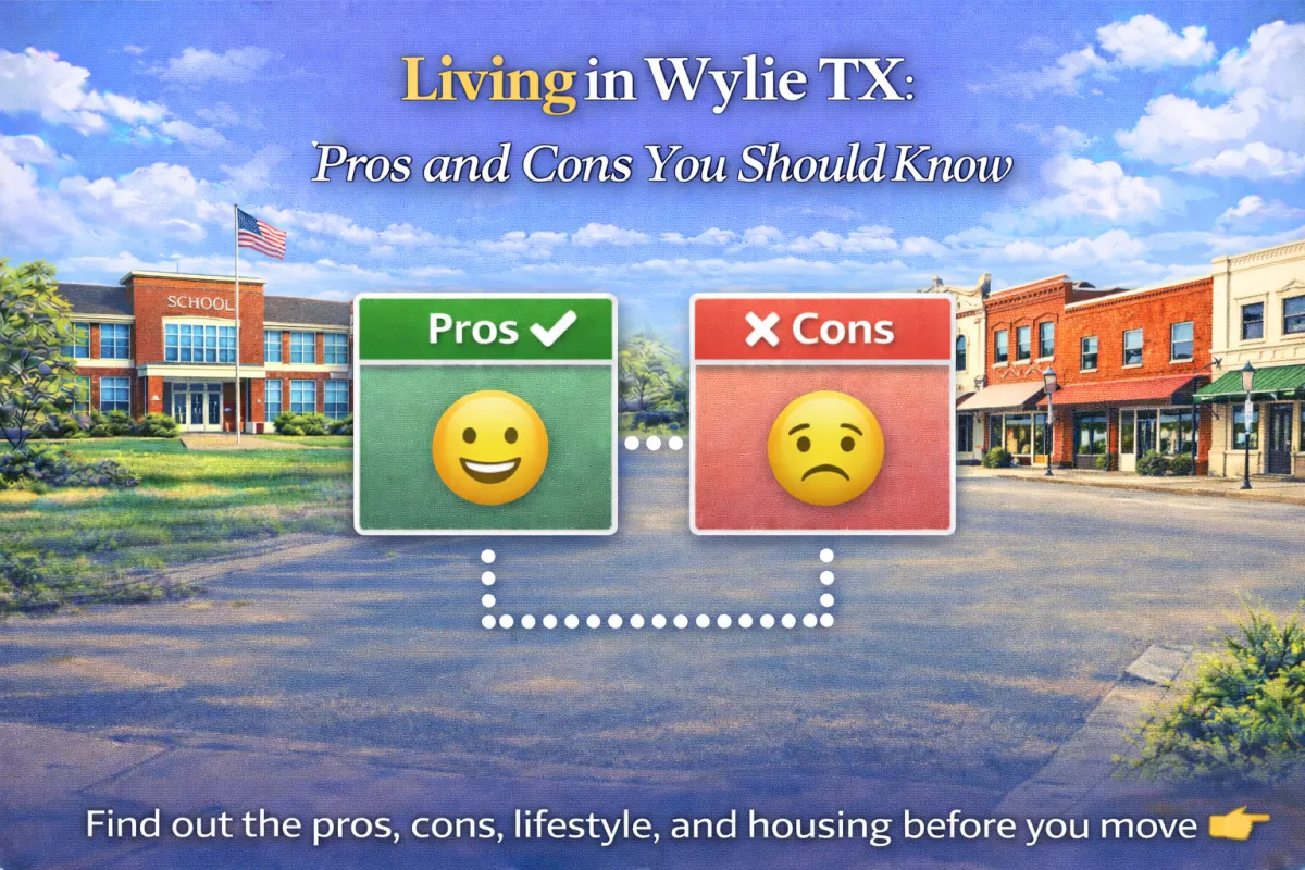 Living in Wylie pros and cons