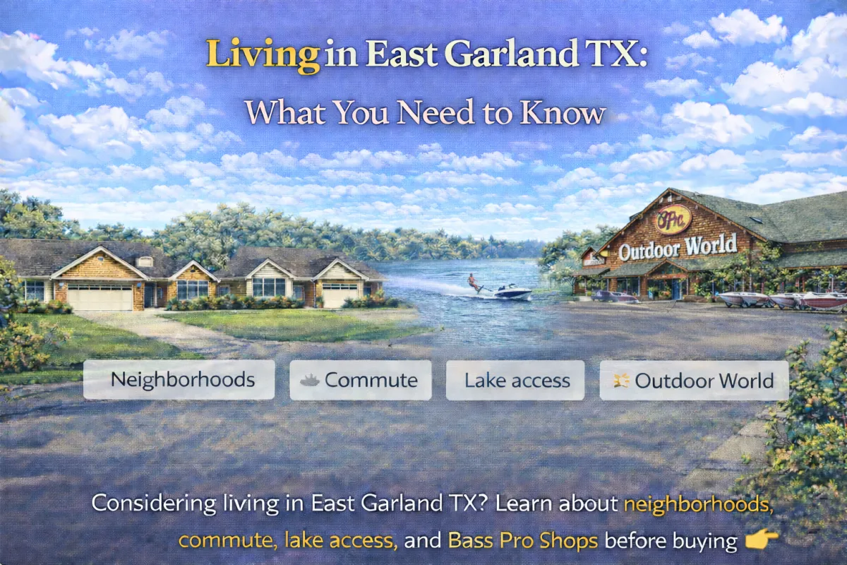 Living in East Garland Tx