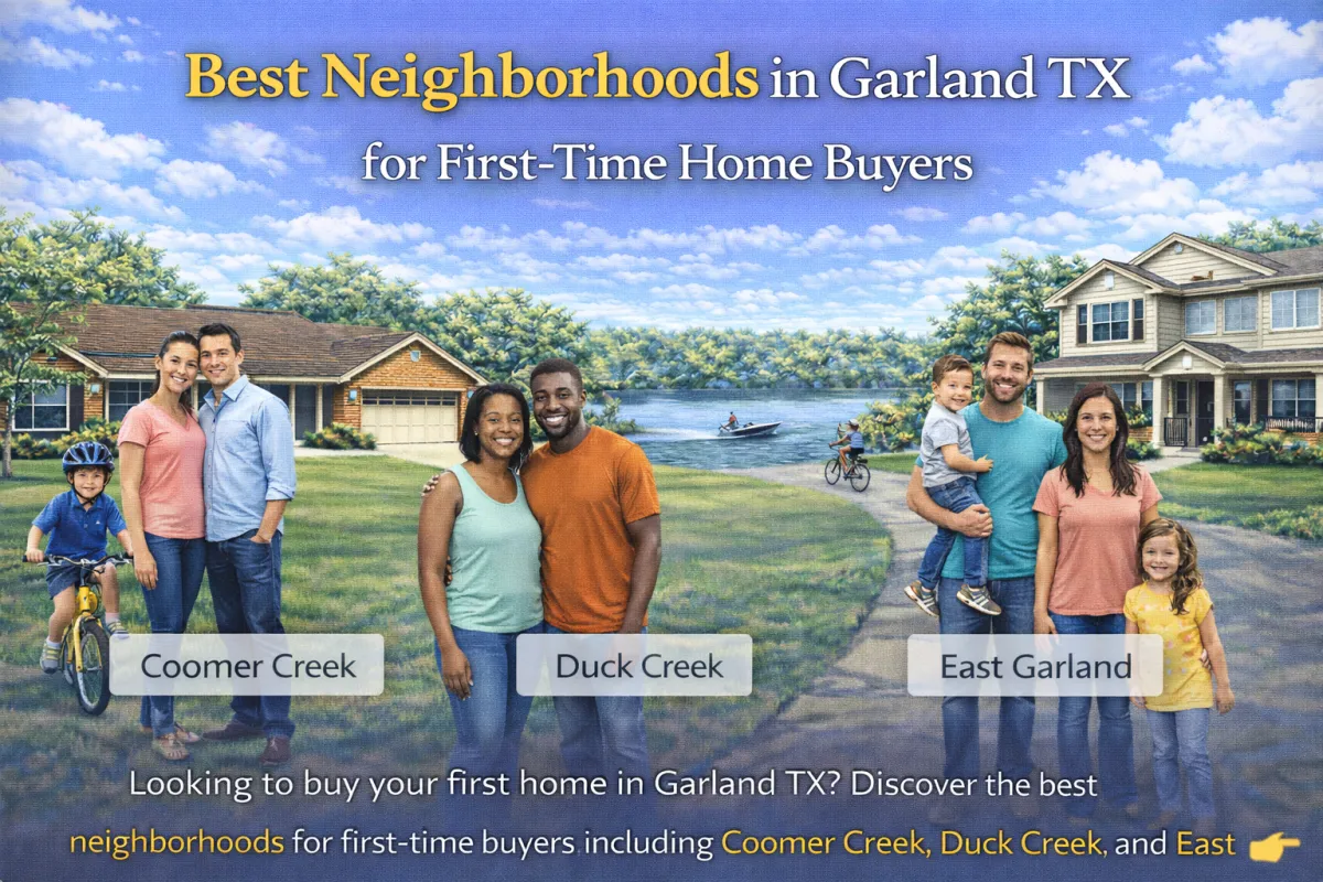 Best Neighborhoods for FTB in Garland Tx