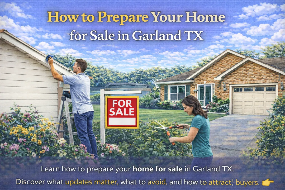 How to prepare home for sell in Garland Tx