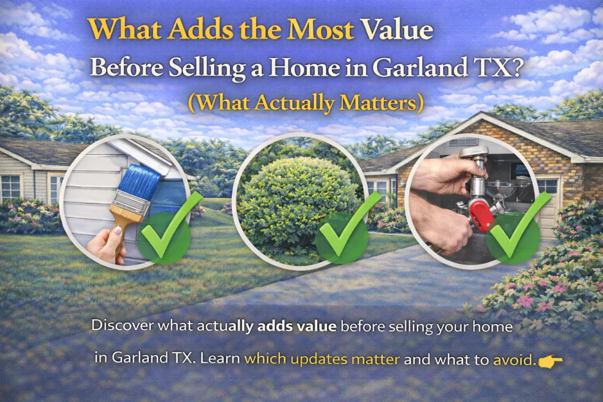 Waht adds the most value when selling
