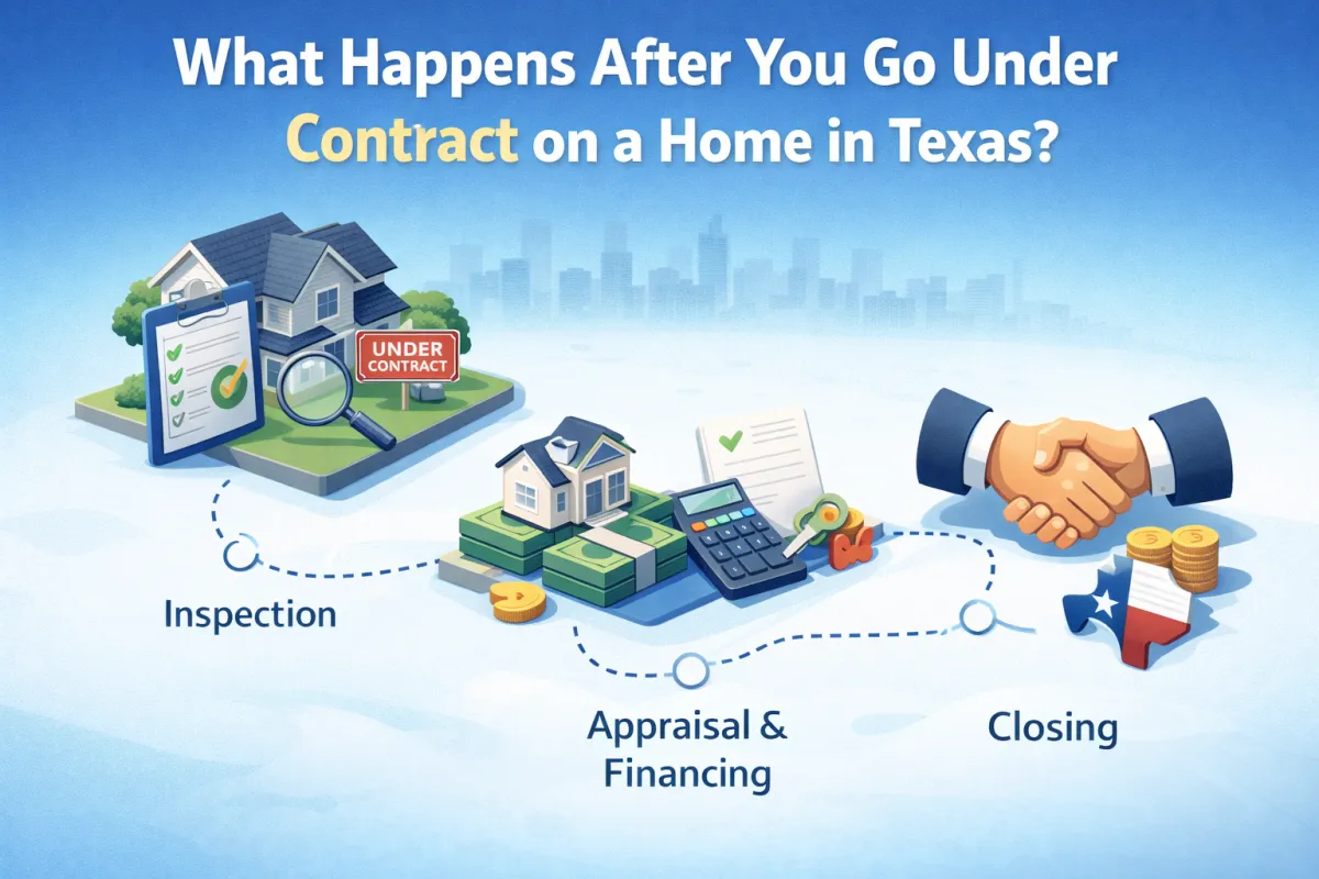 What happens once Under contract