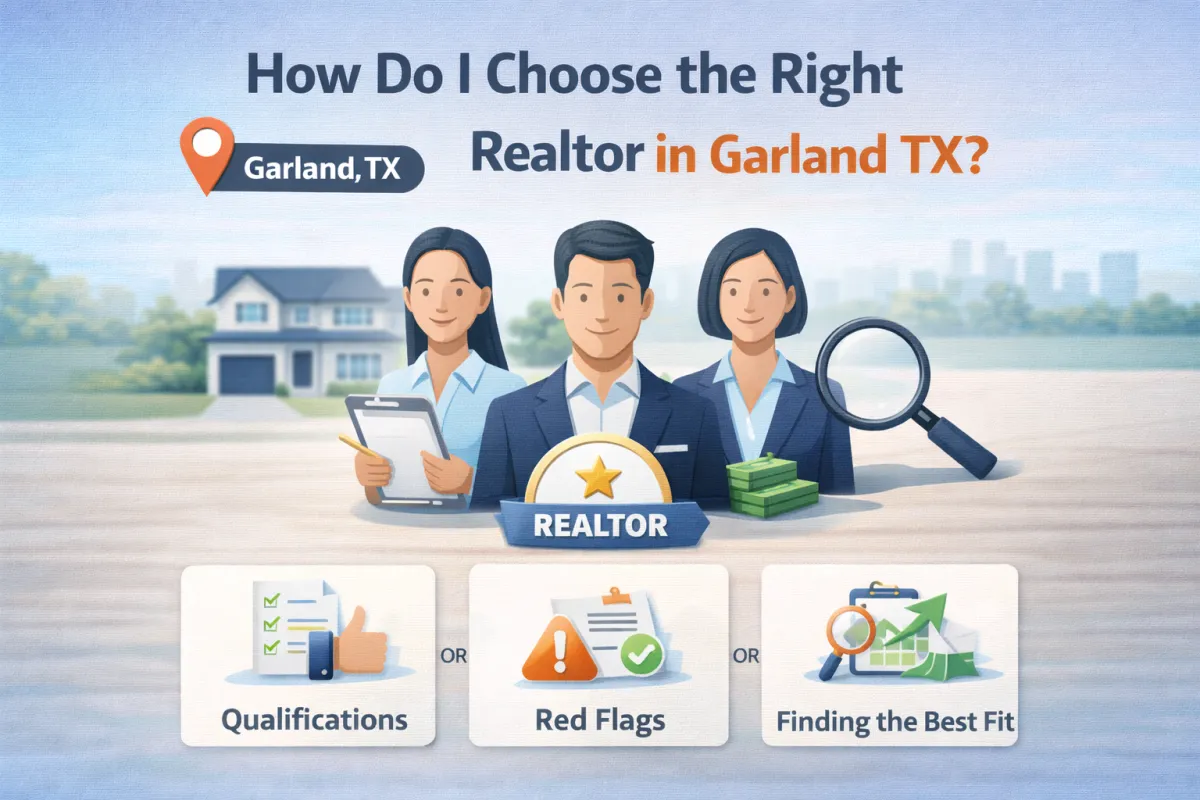 How Do I Choose the Right Realtor in Garland TX?