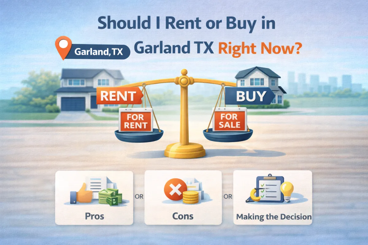 Rent or Buy in Garland Tx