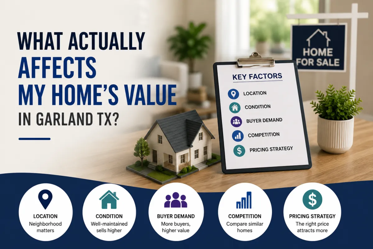 What Actually Affects My Home's Value in Garland TX