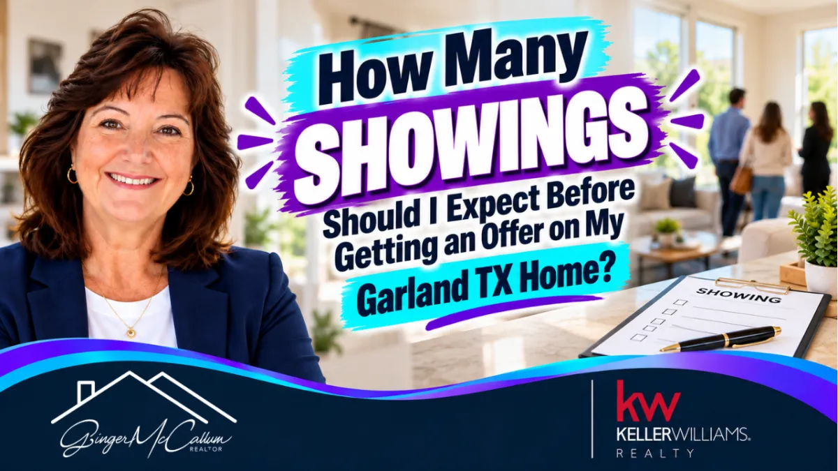 How Many Showings Should I Expect Before Getting an Offer on My Garland TX Home