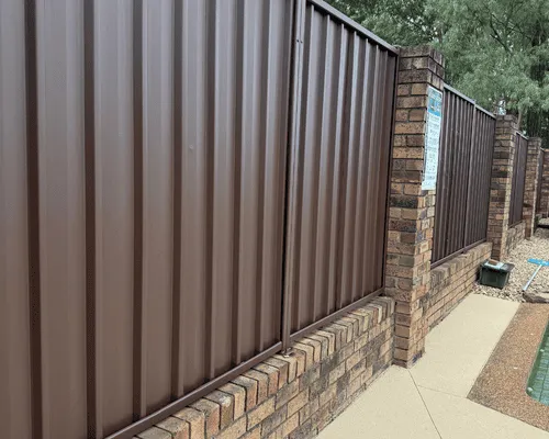 Colourbond Fence Painting in Windsor