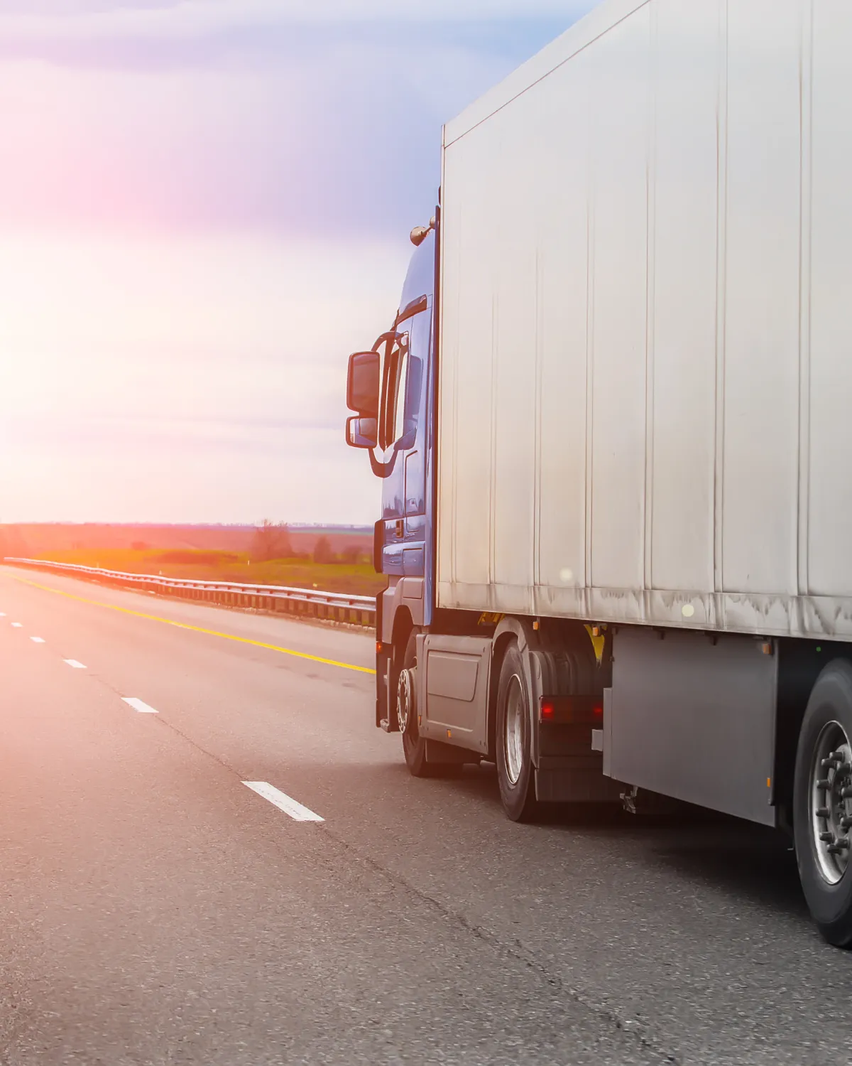 Photo of a reefer truck. transporting one of our loads