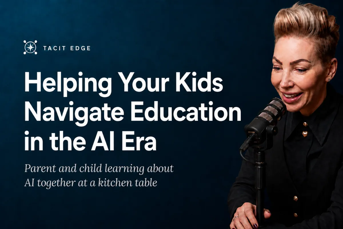 Helping Your Kids Navigate Education in the AI Era
