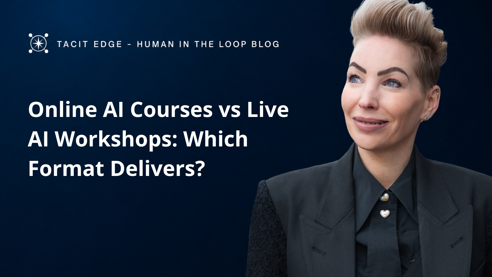 Online AI Courses vs Live AI Workshops: Which Format Delivers?