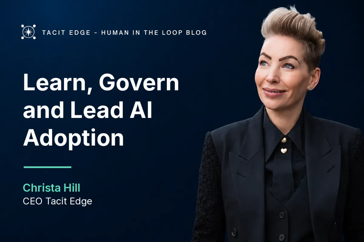 AI Training for Executives: Learn, Govern and Lead AI Adoption