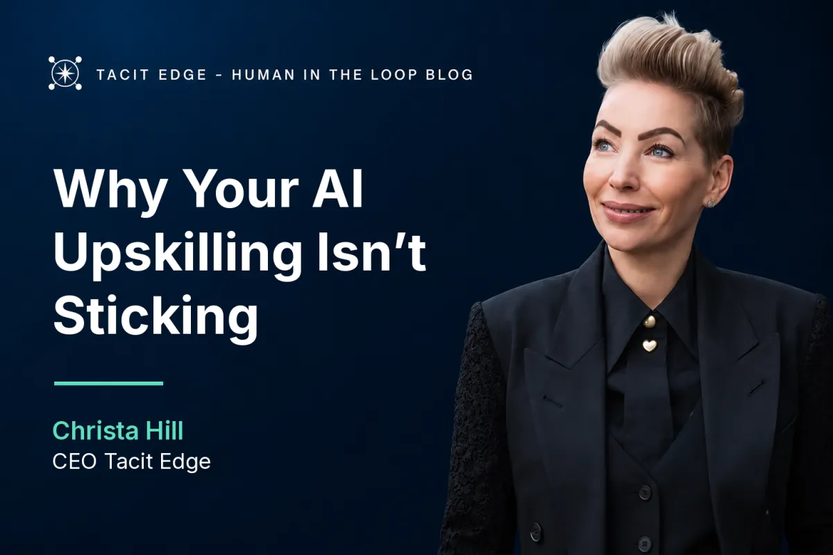 AI Corporate Training: Why Your AI Upskilling Isn't Sticking