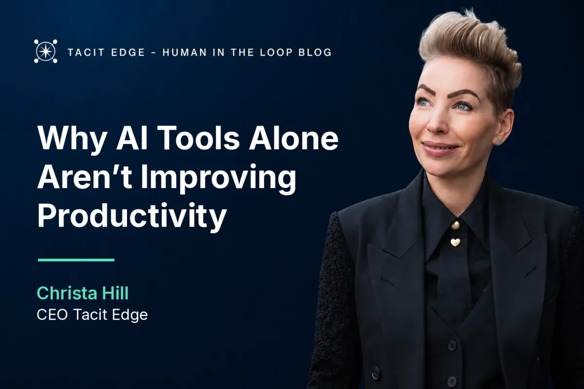 AI Training for Businesses: Why AI Tools Alone Aren't Improving Productivity
