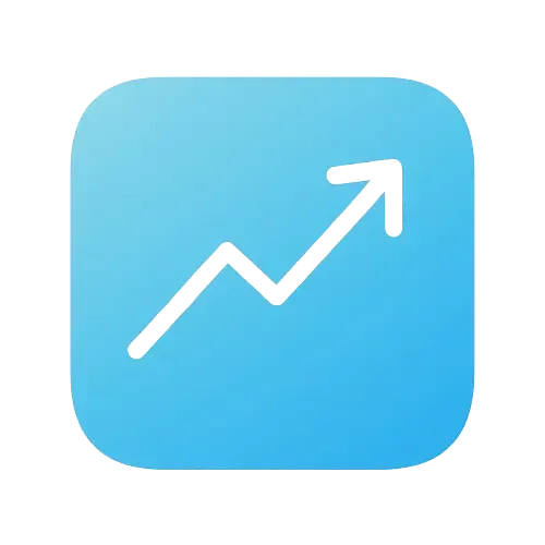 Real-time analytics and customer journey dashboard icon