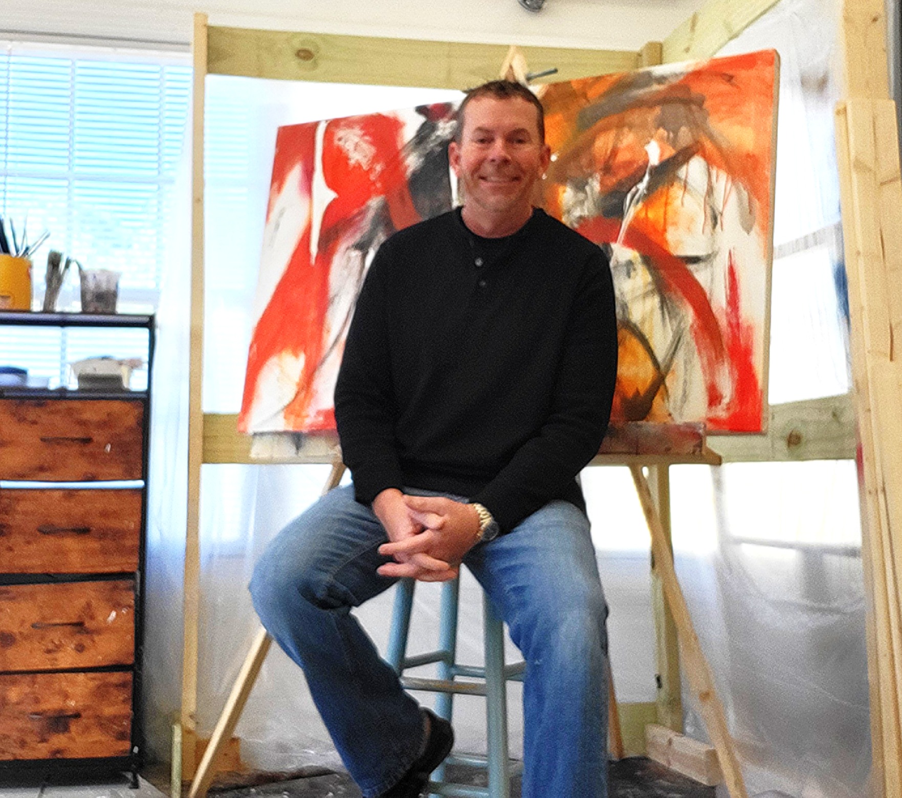 abstract contemporary artist Chris bartosik