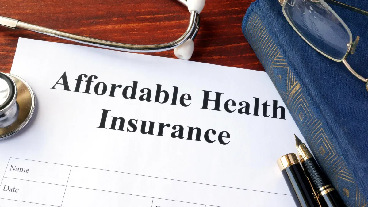 Select an affordable health insurance plan