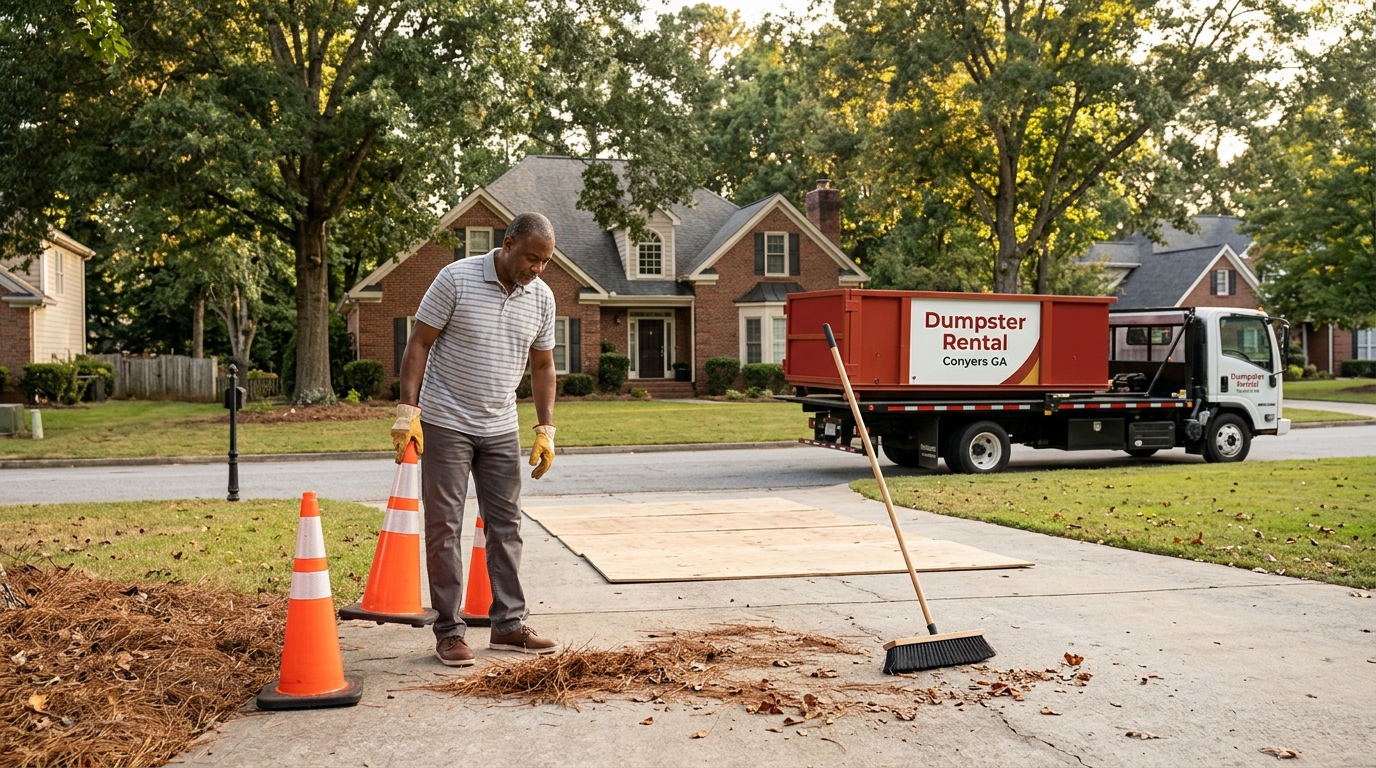 How to Prepare for a Dumpster Rental Delivery in Conyers GA