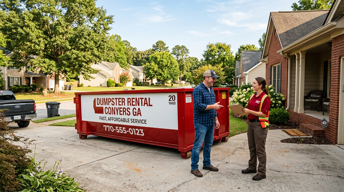 Affordable Dumpster Rental Conyers GA Price Guide | Rates