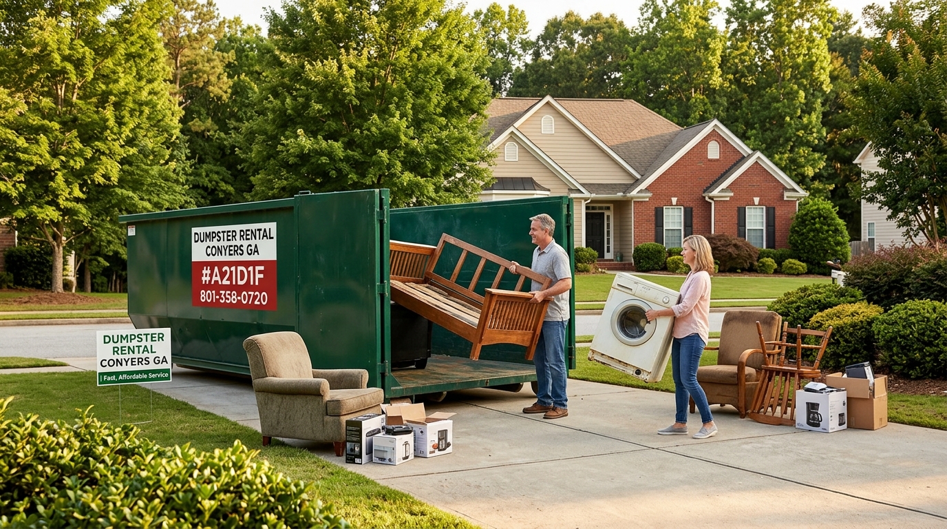 Best Way to Dispose of Old Appliances and Furniture in Conyers
