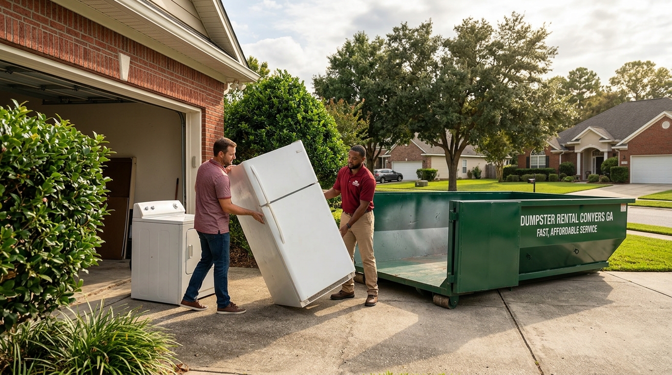 How to Dispose of Old Appliances in Conyers GA: Local Guide