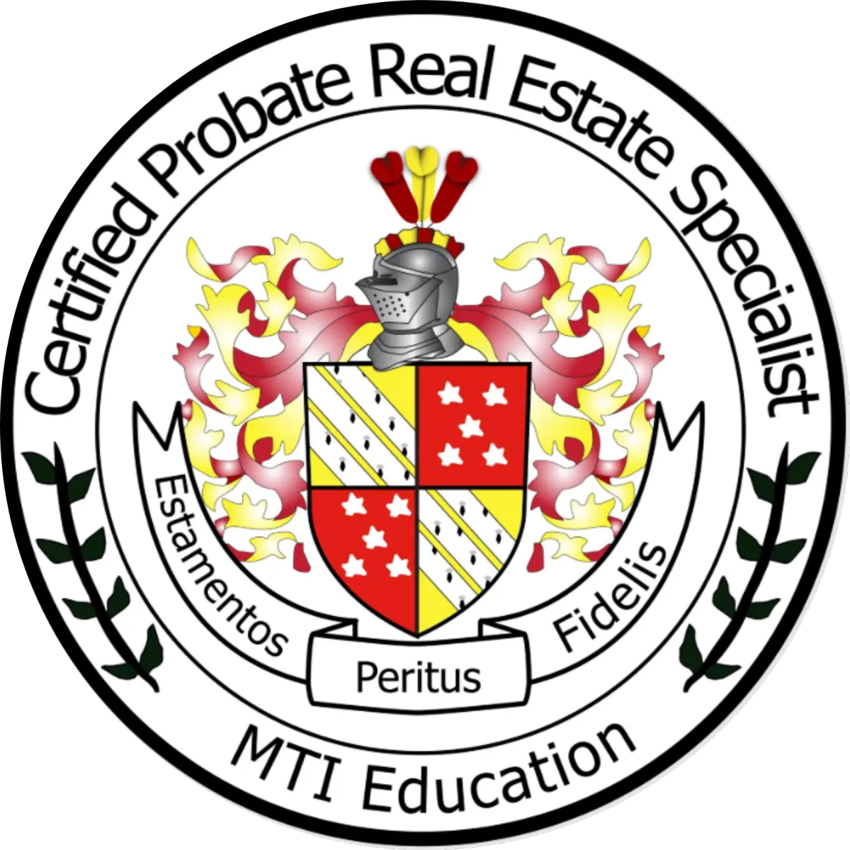 Official Probate Specialist certification badge