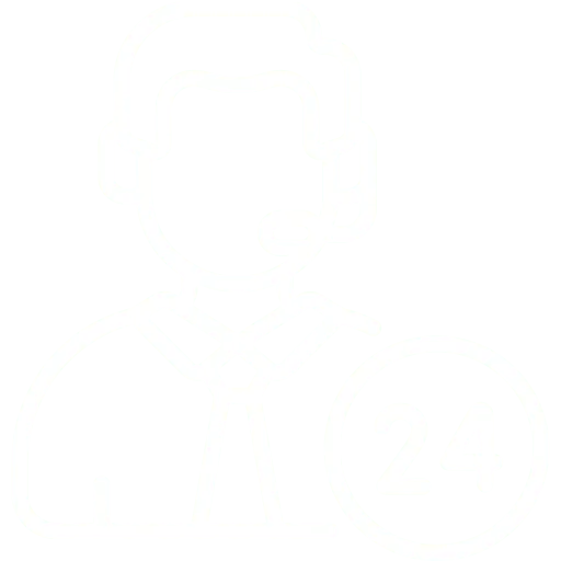 24 hour customer support icon for MaxNet Homes